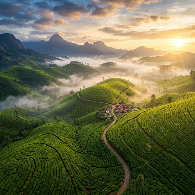 Ceylon Tea Field